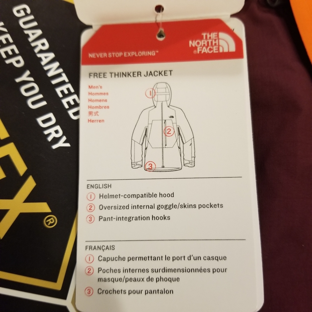 The North Face Free Thinker Gore-Tex Men's Jacket - Picture 5 of 7